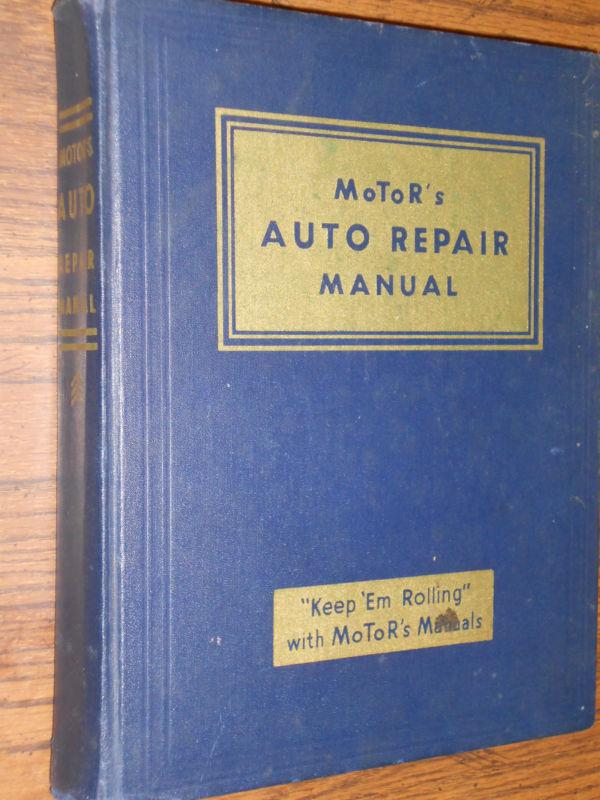 1935-1950 chevy ford olds cadillac & more shop manual