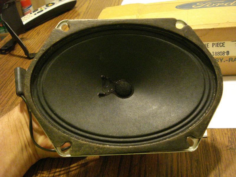 1969 69 1970 70 ford mustang shelby nos am fm radio dash speaker 8 track mach 1 