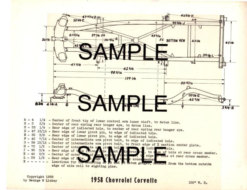 1972 1973 jeep cj5 cj6 dj5 dj6 frame chart diagram with dimensions 7274bk