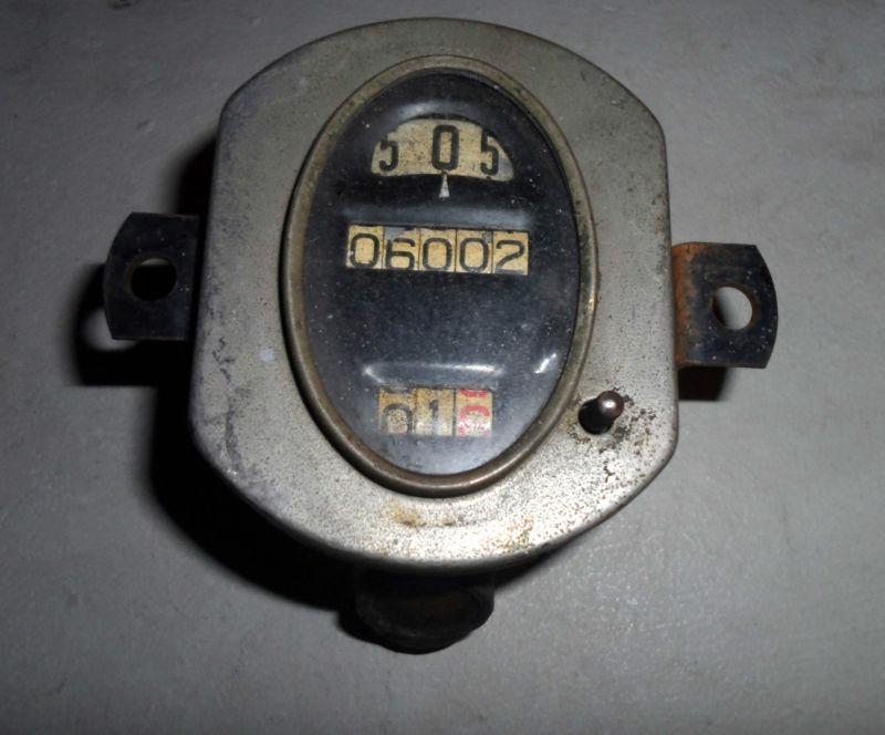 Vintage original 1928-1929 ford model a oval speedometer rat rod hot rod parts