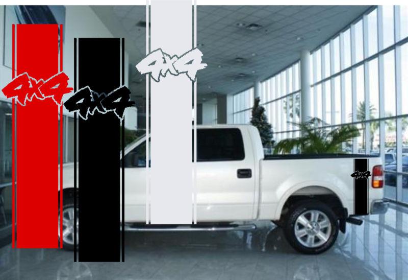 Dodge ford chevy  decals stripes 4x4  kit for any 4x4 truck
