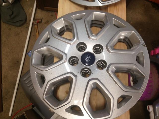 2012-2013 ford focus 16" 7 y spoke wheelcovers set of 4