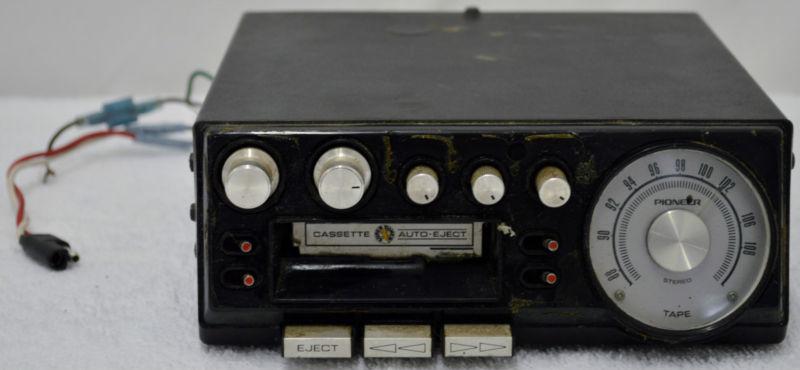 Vintage pioneer kp-500 super tuner cassette deck