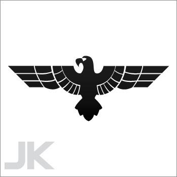 Sticker decals eagle hawk accipitridae apex predator german military 0502 x7z7f