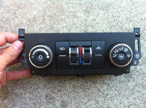2012 2013 chevrolet impala heater a/c controls oem
