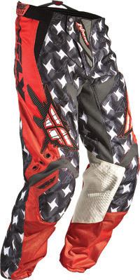 2011 fly racing kinetic pants (30) (red/grey) red/gray 364-23230