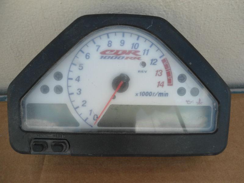 Honda cbr1000rr cbr 1000rr 2006 2007 06 07 gauge cluster speedometer #g32