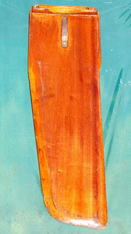 Sunfish or minifish daggerboard, mahogany