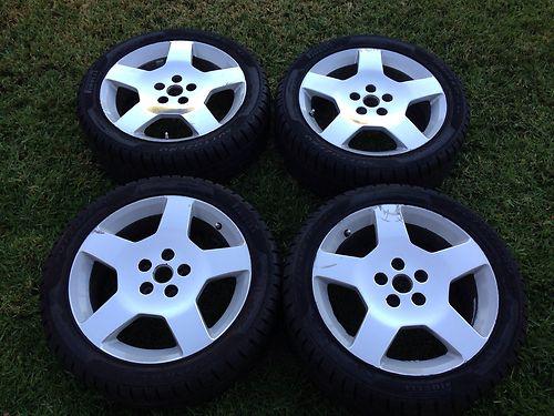 Chevy cobalt 17” factory high polish wheels rims pirelli winter tires malibu