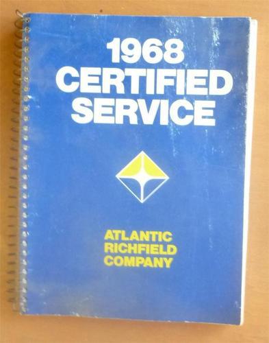 1968 atlantic richfield certified service manual