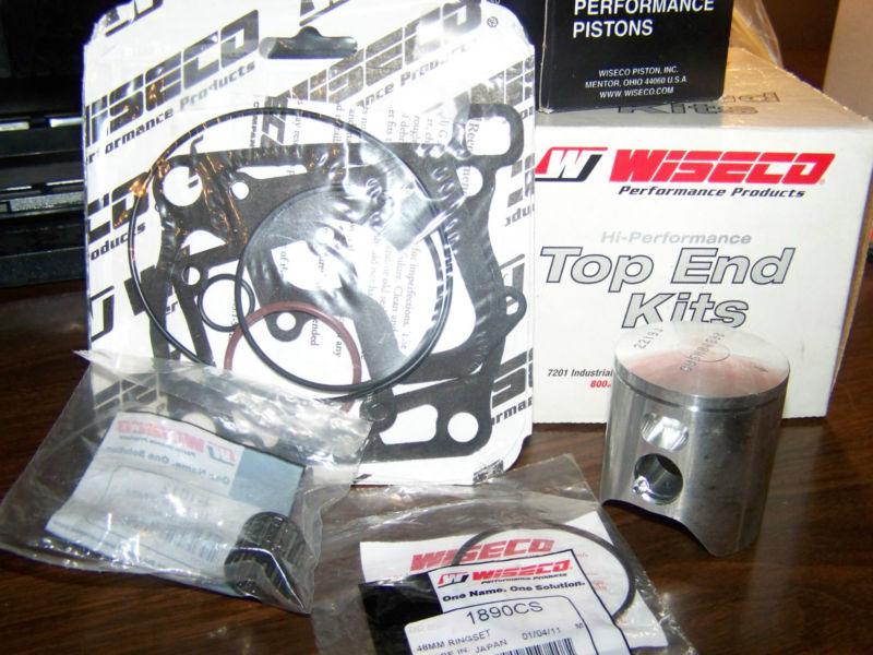 Wiseco top end rebuild kit 02-10 suzuki rm85 piston gasket