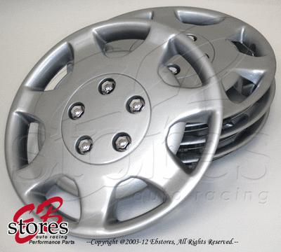 4pcs set of 14 inch wheel rim skin cover hubcap hub caps (14" inches style#107)
