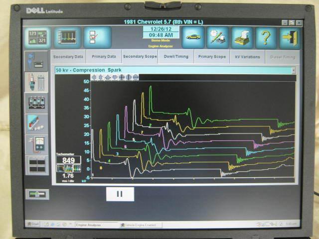 Otc engine analyzer - vision premier engine analyzer with dell latitude laptop