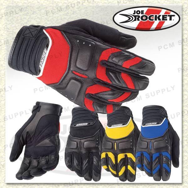 Joe rocket atomic 3.0 leather / poly glove black xl