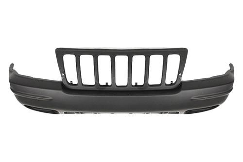 Replace ch1000266pp - jeep grand cherokee front bumper cover factory oe style