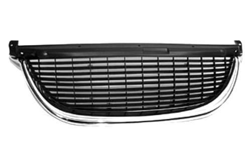 Replace ch1200214 - chrysler town and country center grille brand new grill