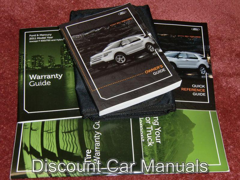 ★★ 2011 ford explorer owners manual portfolio 11!! ★★