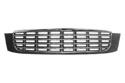 Replace gm1200502 - 00-05 cadillac deville grille brand new car grill oe style