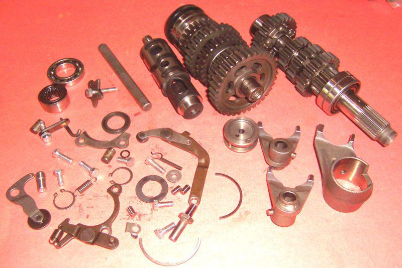 1980 honda cb650 custom transmission and shift forks good slots and dogs tested*