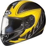 Hjc cl-16 voltage full face motorcycle helmet yellow size x-large