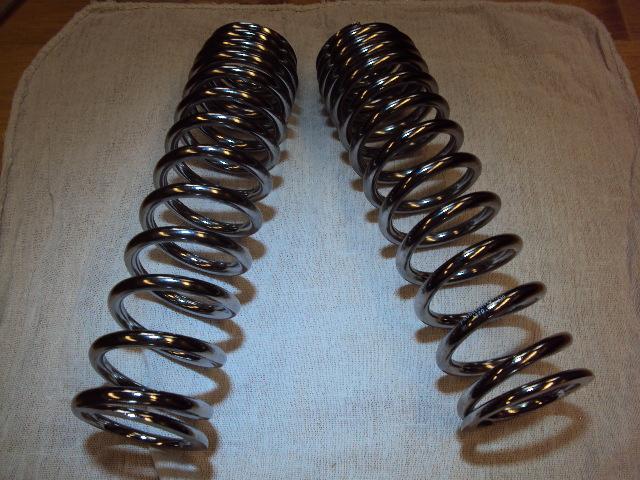 Progressive shock springs chrome 1370 90/130 new for 412 or 440 