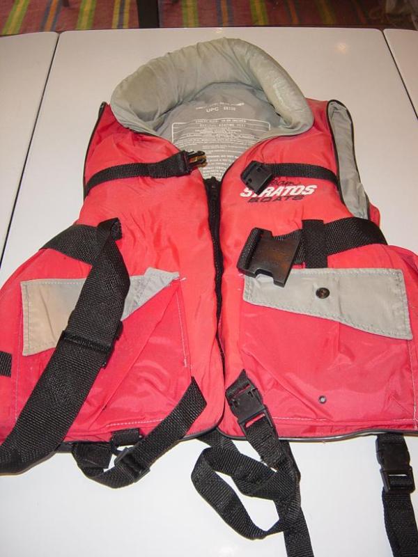 Stratos bass boat life jackets