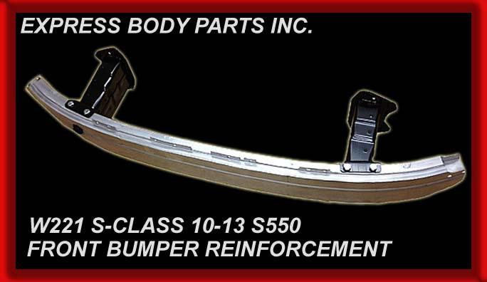 10-13 w221 s550 s600 s63 front bumper reinforcement rebar impact 2216221504 