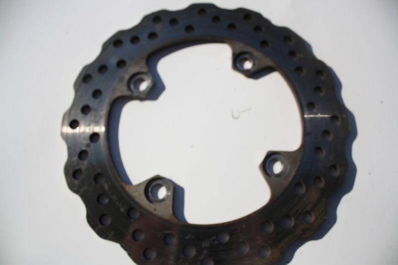 06-07 kawasaki zx-10 rear brake rotor 2006 2007 