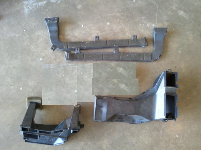 82-92 camaro dash defrost and air - heat vent ducts