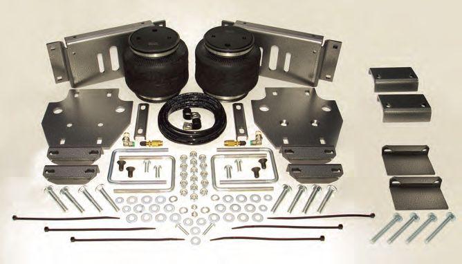 Pacbrake hp10128 2007-2012 toyota tundra 4x2 & 4x4 air bags springs suspension