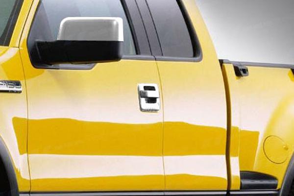 Ses trims ti-dh-509-2 04-13 ford f-150 door handle covers truck chrome trim 3m