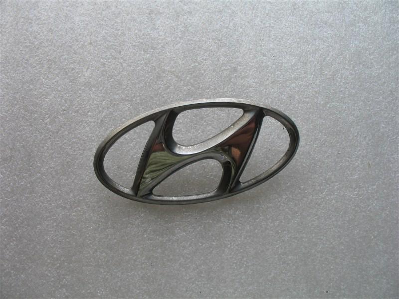 2003 hyundai accent front grille chrome emblem logo decal decal badge 03 04 05