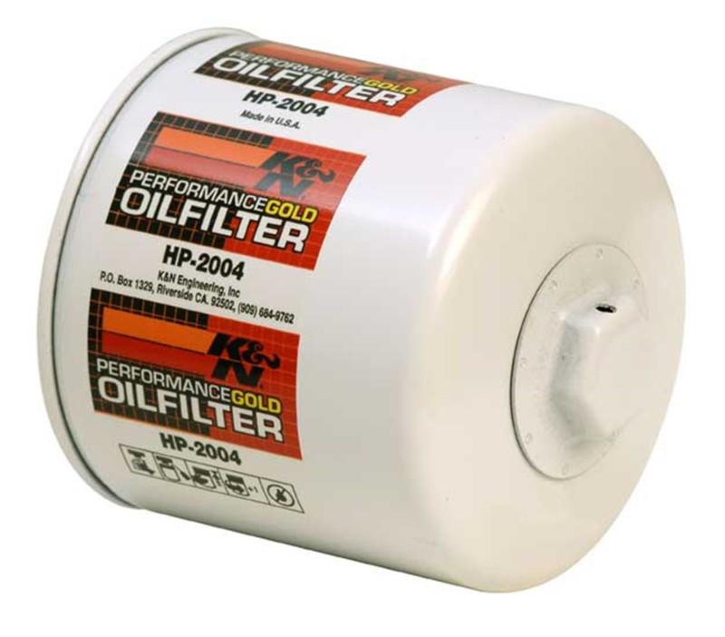 K&n filters hp-2004 - performance gold; oil filter; h-4.1 in.; od-3.66 in.; 3/4