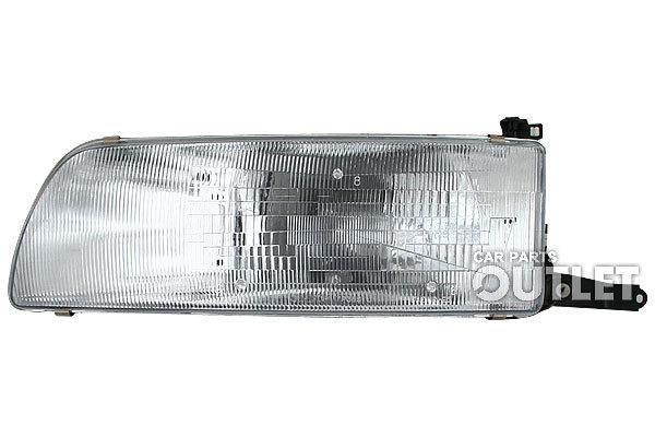 91-93 toyota previa left driver side head light lamp assembly replacement new lh