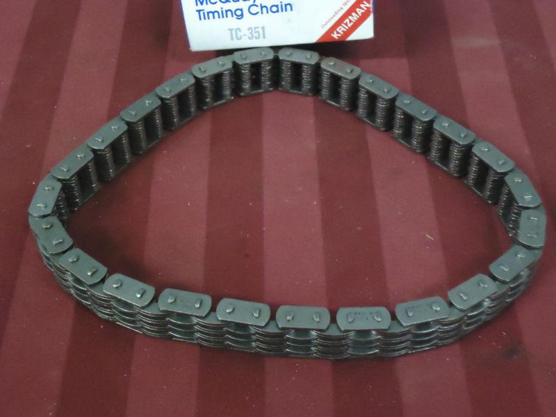 1960-83 ford nos mcquay norris timing chain #tc351