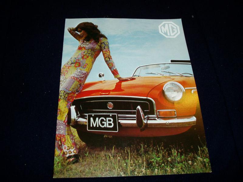 Mg 1971 mgb   brochure