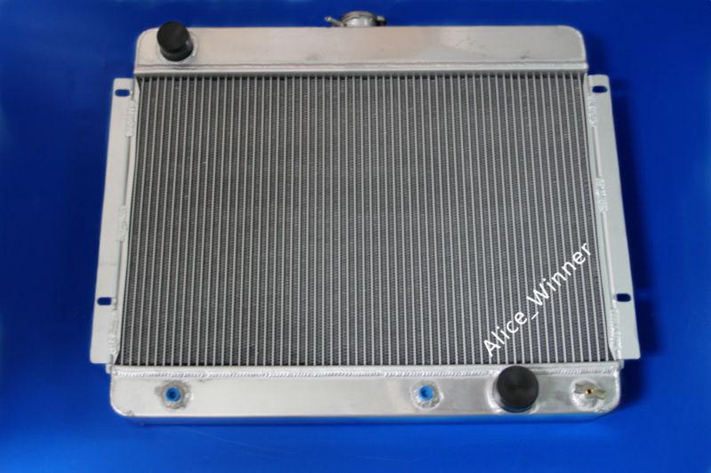 2 rows aluminum performance radiator for  chevrolet chevyii nova 1962-1967 63 64