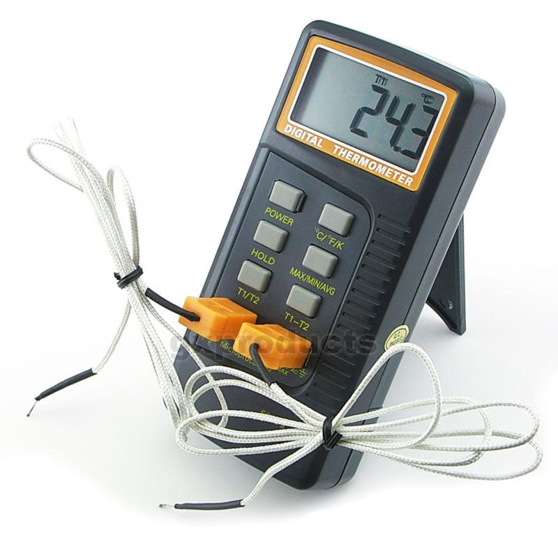 1300°c max reading digital thermometer k-type thermocouple