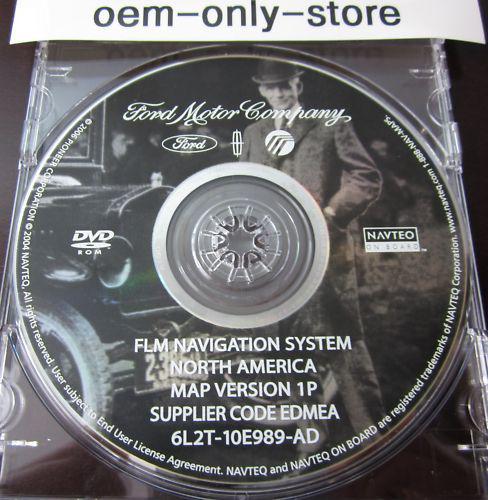 2007 mustang gt fusion sel se milan navigation dvd map disc us canada 1p