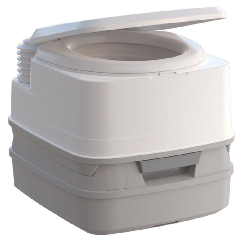 Thetford porta potti 260b marine toilet with bellows pump and hold-down kit 9286
