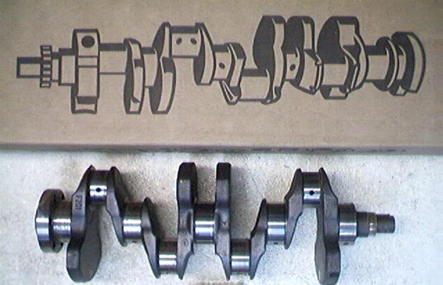 Crankshaft & bearings for  ford probe 2.2 1989-1992  size is 10/10 