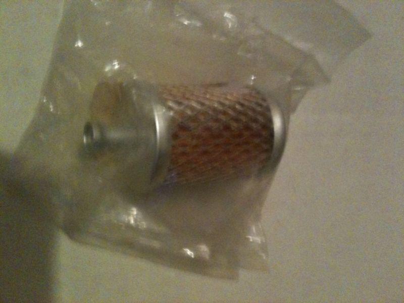 New nos arctic cat snowmobile in tank fuel filter 3/8 nipple on end