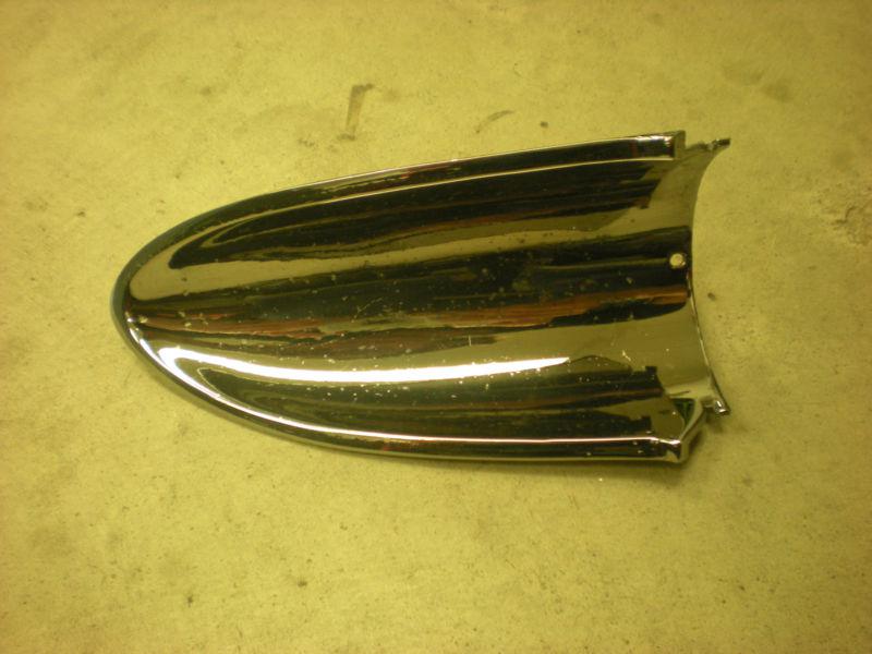 1957 57 chevrolet chevy right chrome hood scoop original 3738982