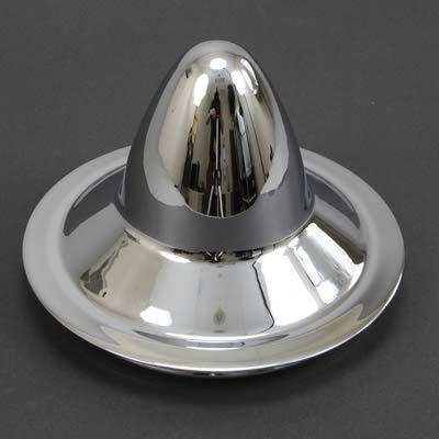 Wheel vintiques center cap snap-on bullet chrome steel 5029-1