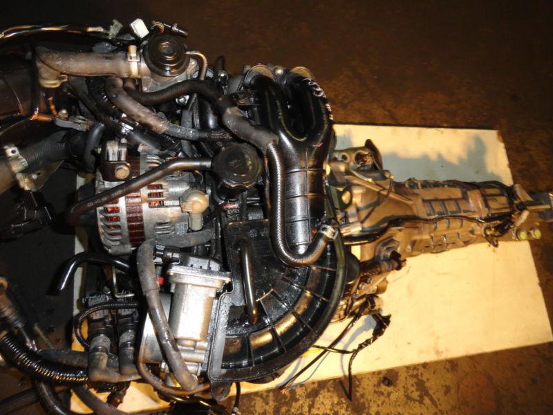 Jdm 04 08 mazda rx8 rotary renesis engine motor 6 speed trans 13b 