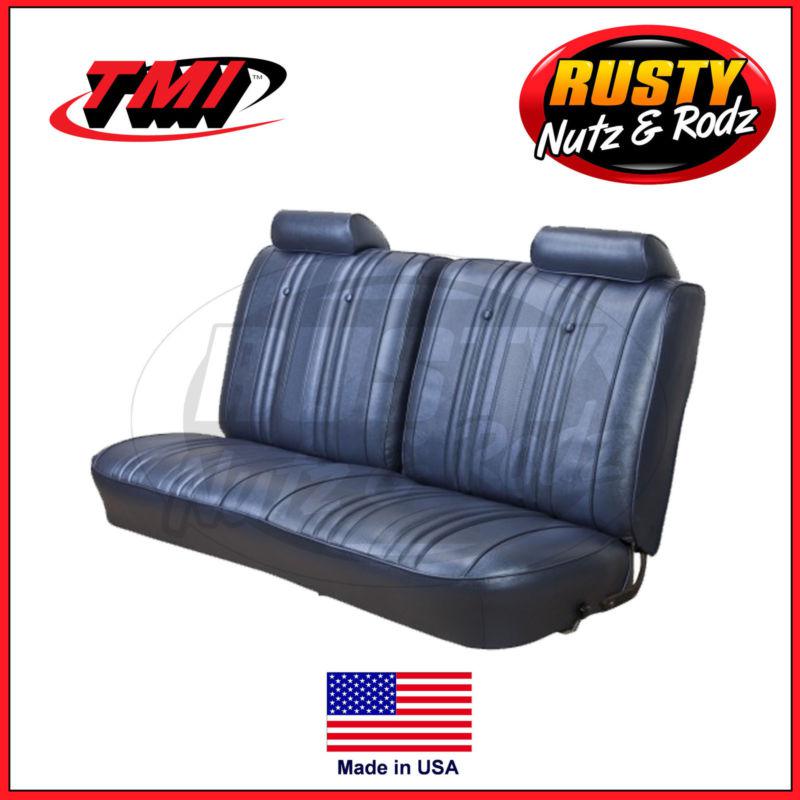 69 chevelle front bench seat cover vinyl upholstery tmi usa