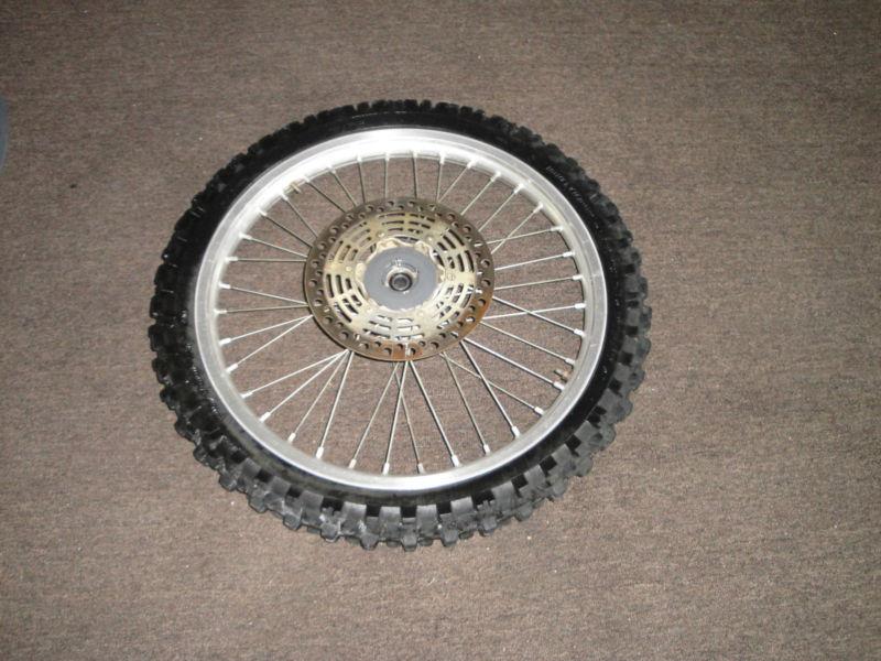 93 94 95 suzuki rm 250 rm 125 front wheel oem front rim ***nice***