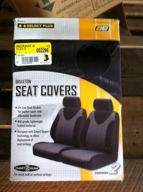 Auto expressions select plus seat covers - braxton black 