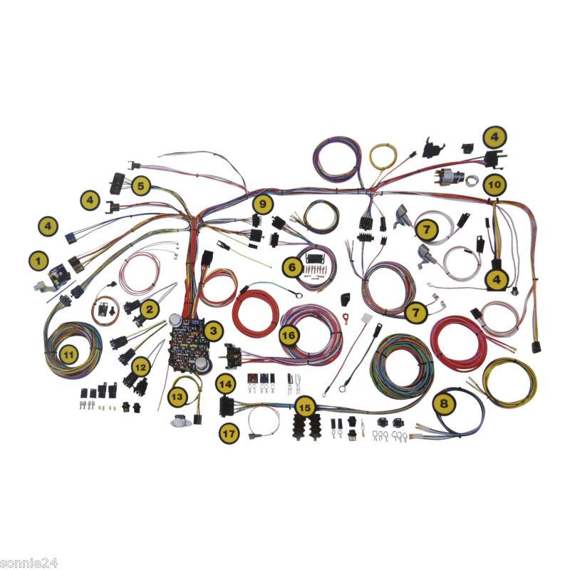 1967-1968 camaro wiring harness kit american autowire classic update 500661