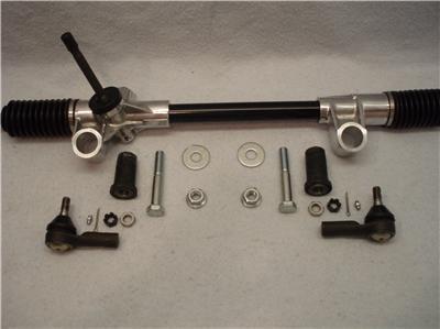 1974 - 1978 mustang 2 ii manual steering rack & pinion + bushings + tie rod ends